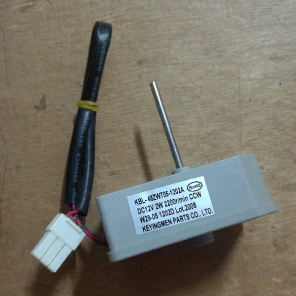48ZWT05-1202A (DC12V 2W 2200R / Min) Accesorios del Refrigerador Motor del Ventilador del Evaporador