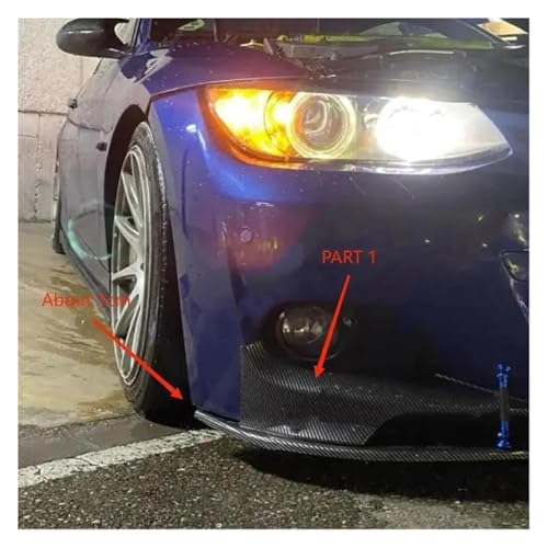 Splitter pare-chocs avant pour BMW E92 E93 augmentant l'appui aérodynamique - 2