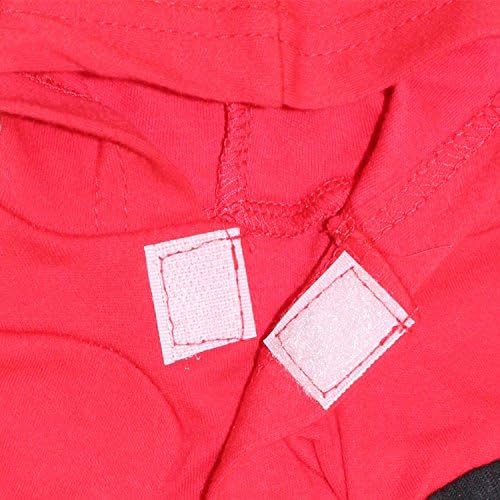 Miniatura 4 de LtuzPet Suéter cálido de invierno para perro, traje de perro, overoles, ropa de gatos, chaqueta con sombrero