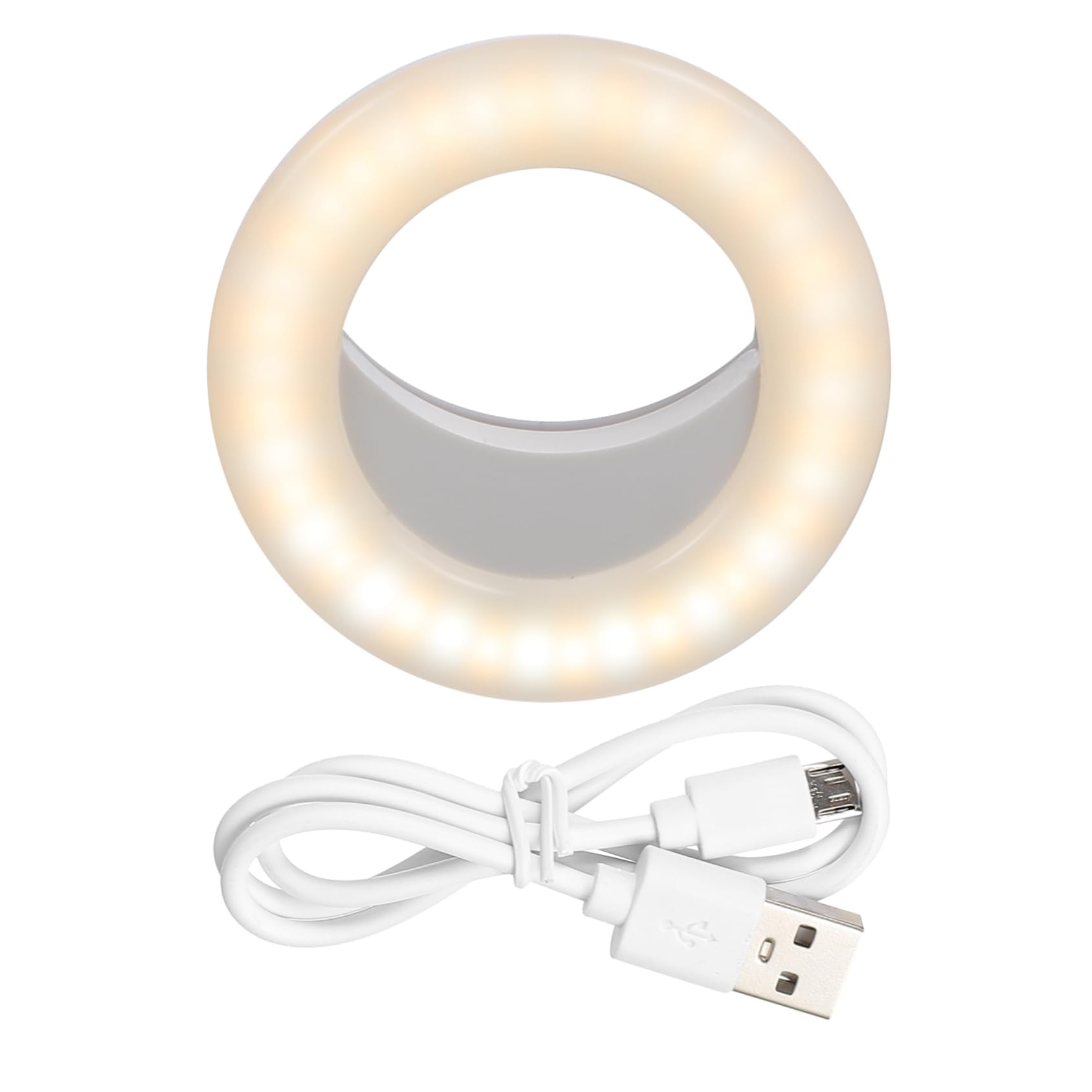 VILLCASE Fill Light for Selfie Ring Light for Desk Portable Led for Streaming Video Conferencing Makeup