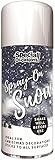 Neel Saanjh Artificial Snow Spray, Quick Drying, Easy to Clean, Lightweight for DIY Crafts & Holiday Decorating, Indoor/Outdoor Use for Home, School, Office, Christmas & Winter Decor, (1 Pcs)