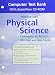 PHYSICAL SCIENCE: CONCEPTS IN ACTION COMPUTER TEST BANK 1ST ED 2004C
