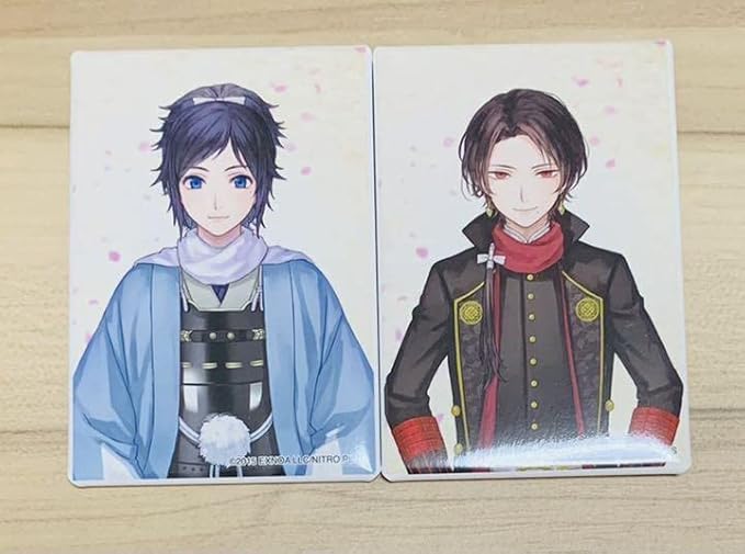 Amazon 刀剣乱舞 Store とうらぶ ストア アニメイト 限定 加州清光 大和守安定 記念祝画絵巻 スクエア 缶バッジ 2点セット アイドル 芸能人グッズ 通販