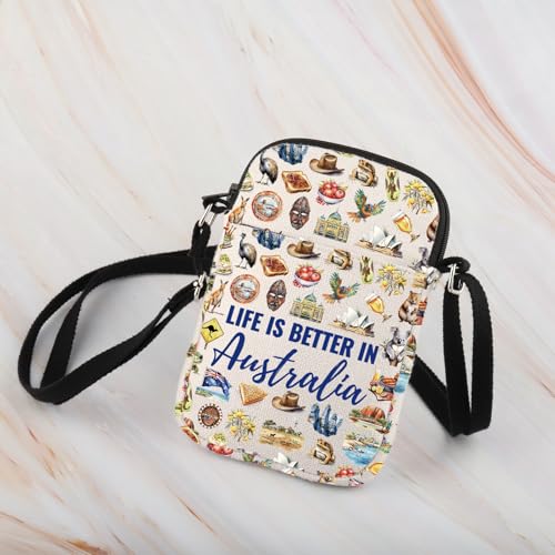 WCGXKO Australia Souvenir Crossbody Bag Australia Vacation Gift Australia Trip Gift for Australia Lover3