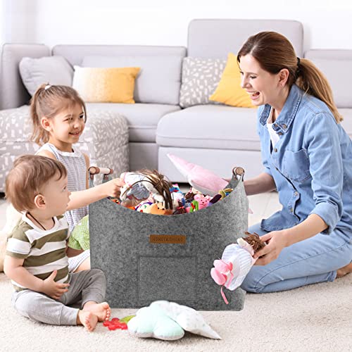 XL Firewood Basket Felt Basket Extra Thick Felt and Reinforced Handle Foldable Wood Basket Felt Bag as Storage Basket for Shopping, Wood, Newspaper or Firewood (Grey) XL Firewood Basket Felt Basket Extra Thick Felt and Reinforced Handle Foldable Wood Basket Felt Bag as Storage Basket for Shopping, Wood, Newspaper or Firewood (Grey)