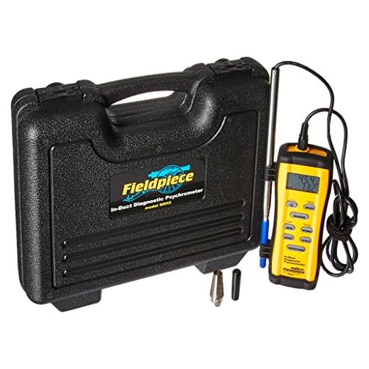 Fieldpiece SRH3 In-Duct Digital Psychrometer