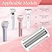 Replacement Shaving Foil Head for BRL130 BRL140 BRL175 BRL146 Women's Shaver, Replacement Shaving Head Film with Brush, Replacement Blades Accessories, Compatible with Electric Ladyshaver Wet and Dry