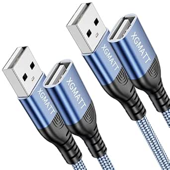 UGREEN USB Extension Cable USB 3.0 Extender Cord Type A Male To Female Data Transfer Lead For Playstation, Xbox, Oculus VR, USB Flash Drive, Card Reader, Hard Drive, Keyboard, Printer, Camera