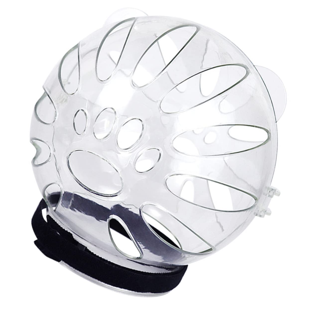 BESPORTBLE 3piezas Casco Protector para Gatos Capucha Transparente para y Cuidado para Baños Corte De Uñas y Estética De Mascotas