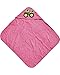 John Deere Baby Girls' Tractor Hooded Towel