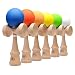 Yomega Pro Model Kendama - The Traditional Japanese Toss and Catch Skill Game with Rubberized Paint for Easier Skill Building Play. (Colors May Vary)