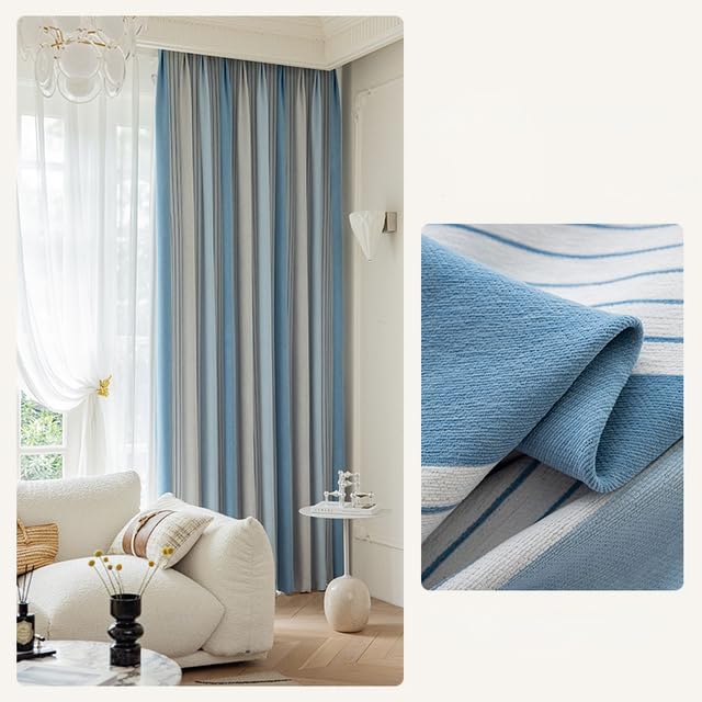 Hotel Curtains Thickened Sunscreen Bedroom Curtain Shading Heat Insulation Living Room Drapes-A,Custom Contact us,Pull Pleated Tape
