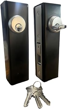 Narrow Style Mortise Lock- Weld-on Hook Lock for Sliding Gate and Swing Gates