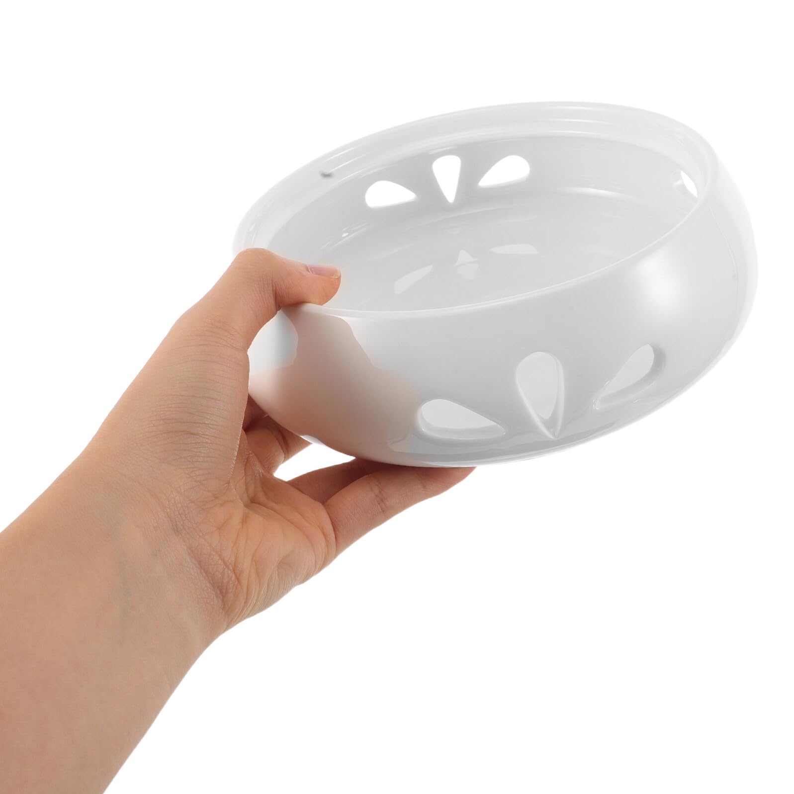 VALICLUD Ceramiczny Podgrzewacz Do Czajników z Porcelanową Podstawą Mały Stojak Świeczki Typu Tealight Do Filiżanek i Małych Garnków z Mlekiem Łatwy Czyszczeniu i Dekoracyjny