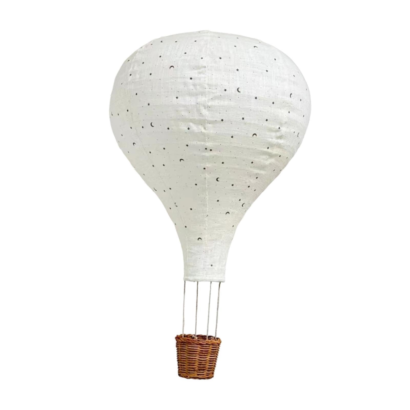 Lámpara colgante con forma de globo aerostático, reutilizable, para dormitorio, hogar, aula, habitación de niños y niñas