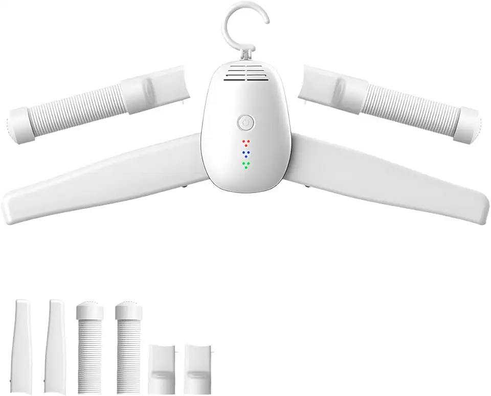 Cabide Secador Roupas Elétrico Portátil Camisa Tênis Bivolt