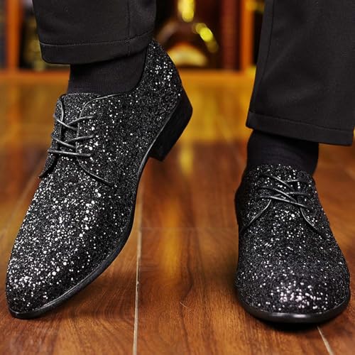 Zapatos de vestir elegantes con cordones de diseño sofisticado y acabado impecable 4