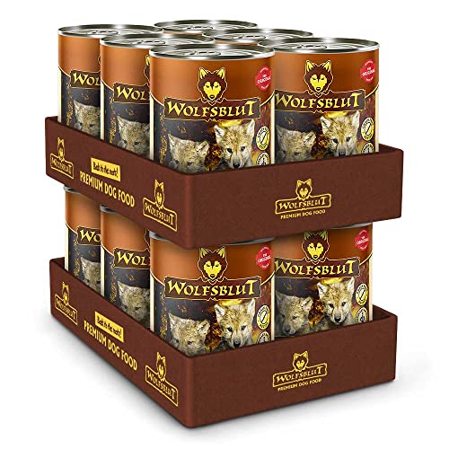 Wolfsblut - Deep Glade Puppy - 12 x 395 g - Rothirsch und Wasserbüffel - Nassfutter - Hundefutter - Getreidefrei
