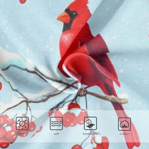 Cotton Toddler Girls Underwear Winter Red Birds Cute Panties Girl Florals Kids Briefs Undies 2t3