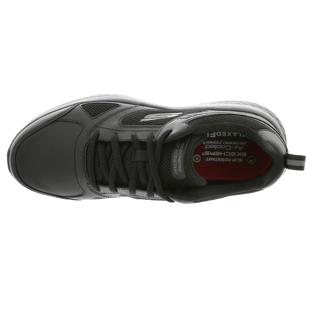 BILLY Footwear Work Comfort Lo Black/Black 10 W