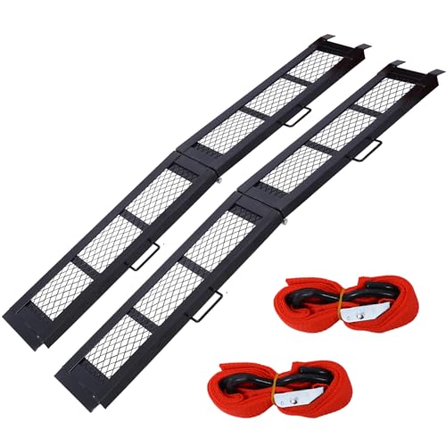 Rampas Dobles de Acero Plegables para Motos y ATV 80 pulgadas miniatura 1