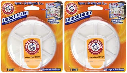 Arm & Hammer Fridge Fresh Refrigerator, 1 Count (Pack of 2)