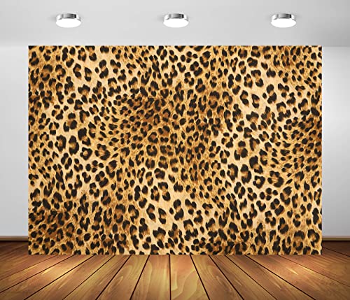 Fondo Fotográfico Leopardo 6x4 pies Tela miniatura 1