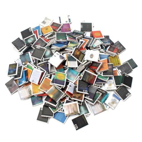 JAWUZ 60 Libros de casa de muñecas, Mini Libros para decoración de casa de muñecas a Escala 1:12, Miniaturas, Libros de casa de muñecas, Accesorios de casa de muñecas