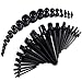 OFNMY 36 Stück Ohr Piercing Set, Dehnstäbe mit Plug Set Schwarze Dehnungsstäbe Tunnel Set Klassisch Ohr Tunnel Tunnelset Expander Plug Set