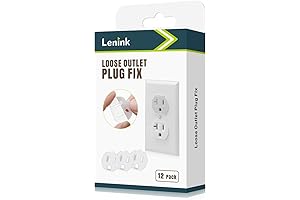 Lenink Snug Plug: Secure Loose Electrical Outlets (12-Pack)