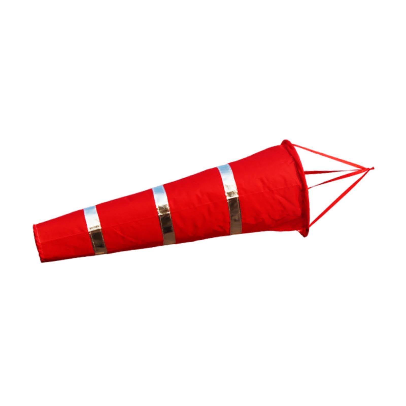Windsock Ripstop Oxford Cloth Wind Direction Indicator for Park Airport Farm Red-image-13