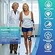 Winyoher Kniebandage Männer und Damen Kniebandage Meniskus mit Verstellbarer Klettverschluss, PMMA-Seitenstabilisatoren und Patella Pad Kniestütze Bandage Knie Sport für Arthrose, ACL, Erholung