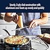 HENCKELS Clad H3 10-inch Induction Frying Pan with Lid, Stainless Steel, Durable and Easy to clean #2