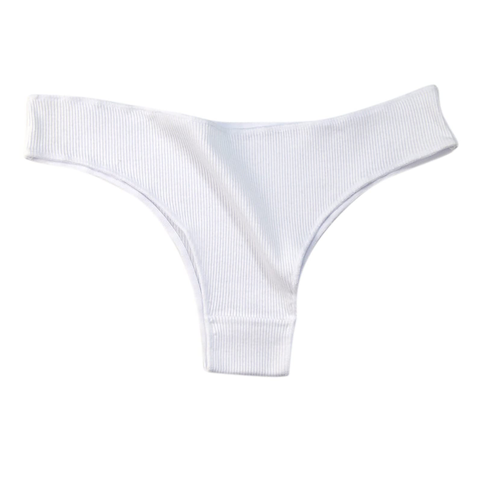 Seamless Underwear for Women High Waisted No Show Stretch Bikini Panties Breathable Soft Briefs Hipster White