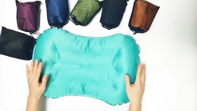 Trinordic Oreiller Gonflable Ultraléger Pour Le Camping – Housse Extra