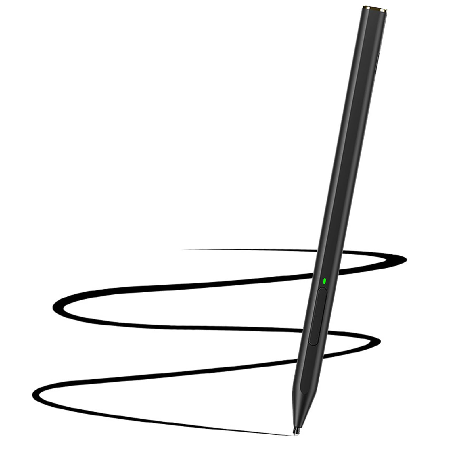 C581S - Lápiz digital MPP 2.0 compatible con HP MPP 2.0 Tilt Pen (3J122AA) para HP Pavilion x360 Pen Envy x360 Pen Spectre x360 Pen Spectre x360 Pen, 4096 sensibilidad a la presión, color negro