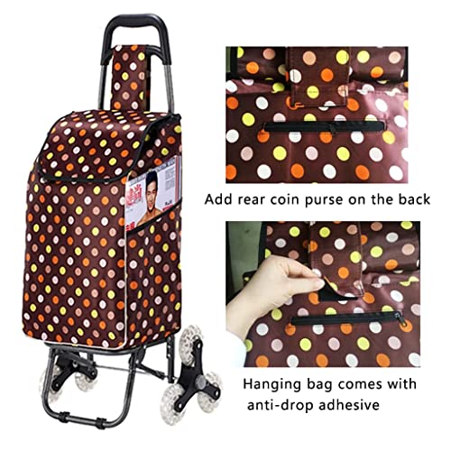 Z-SEAT Treppensteigender Einkaufstrolley Tragbarer, Faltbarer Lebensmitteleinkaufswagen Multifunktionaler Kleiner… – Bild 5