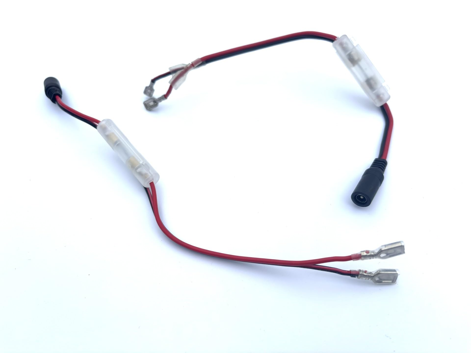 Pair of Battery Leads (Jack Style) to fit Waverunner, Shuttle and Atom Bait Boat Batteries
