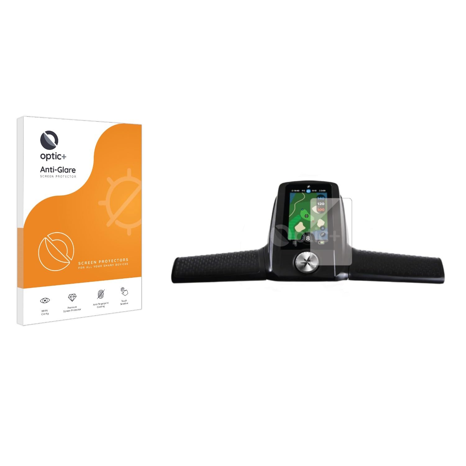 Optic+ Anti-Glare Screen Protector Compatible with MGI AI Navigator GPS+