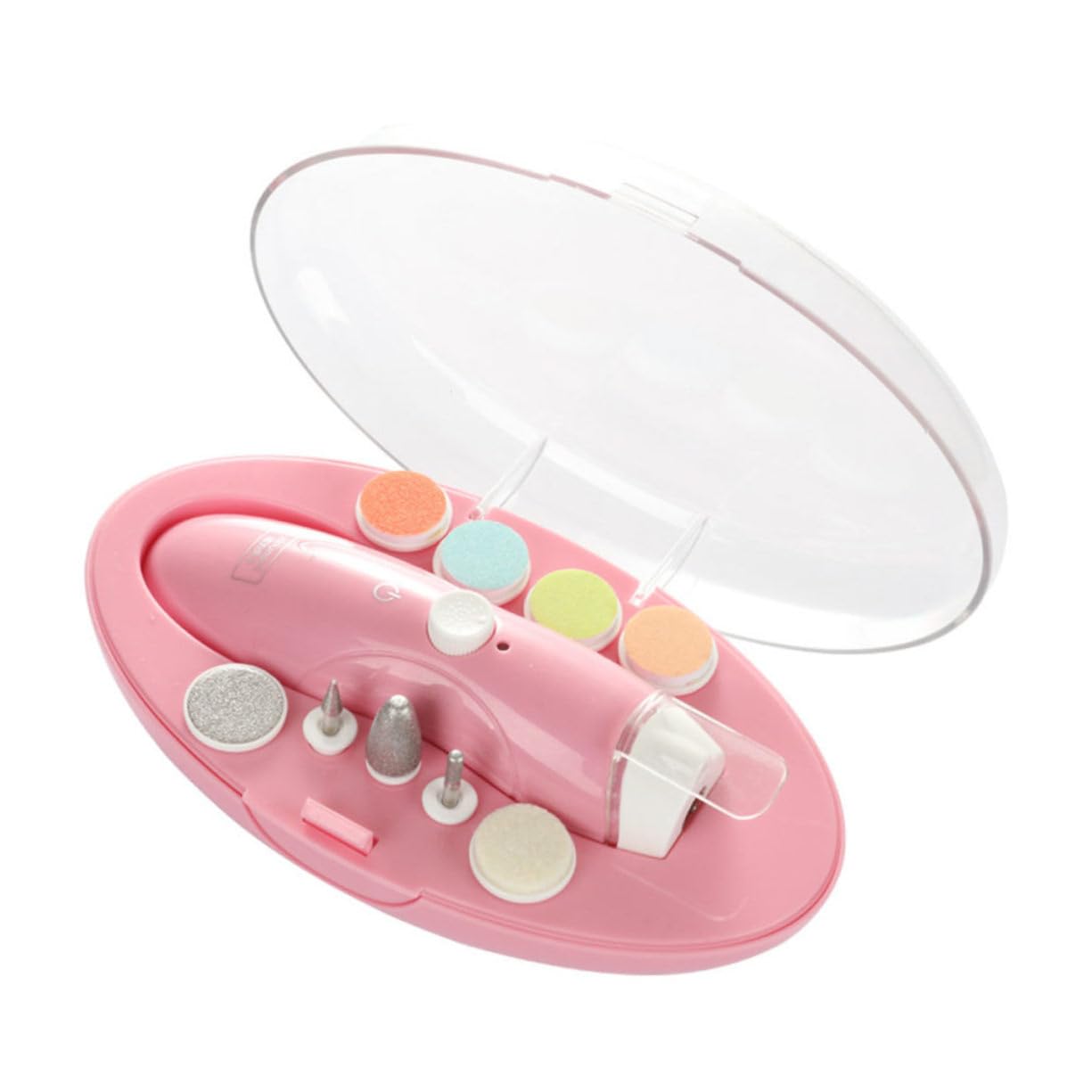 LIFKOME Nail Manicure Kit Baby Electric Nail Grinding Trimmer Set Cuticle Trimmer Kit