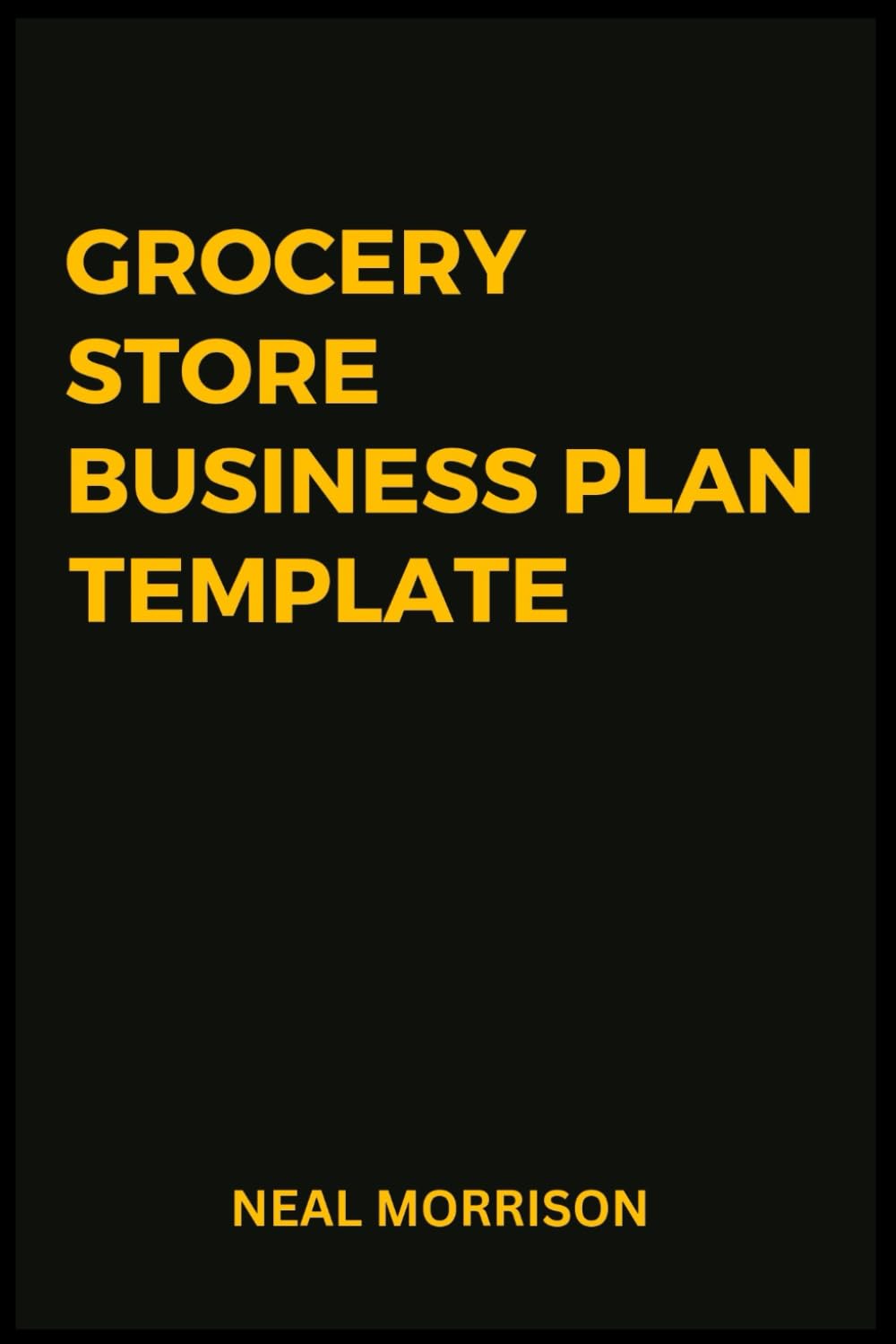 Grocery Store Business Plan