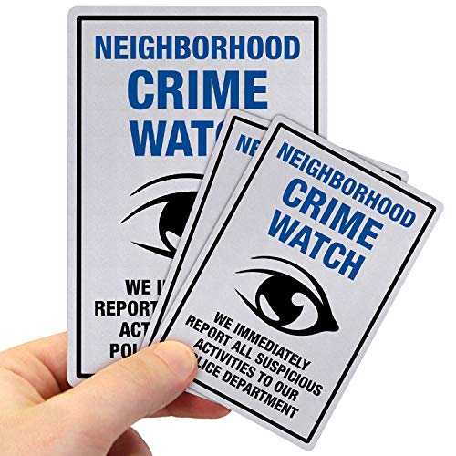 ネイバーフッドウォッチ セキュリティメタルサインボード NEIGHBORHOOD