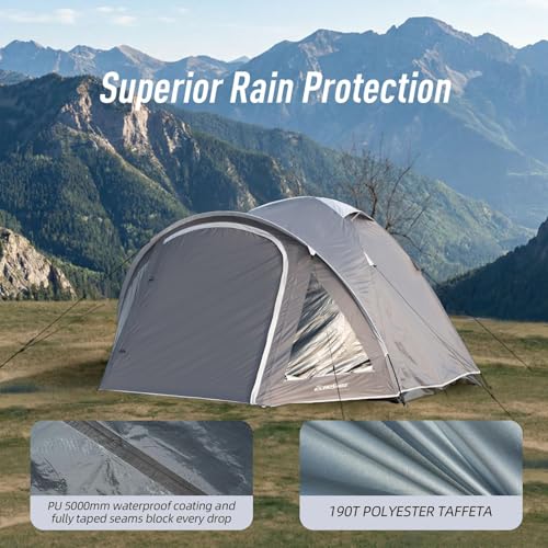 EchoSmile 2-4 Person Tent with Vestibule