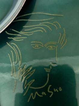 Amazon.co.jp: 池田満寿夫 星の女七宝焼 絵変り銘々皿 5枚 共箱