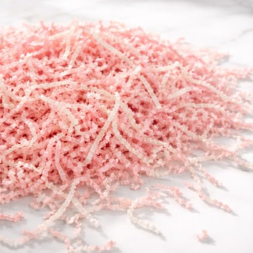 Image of WANNA PARTY Shredded Gift Filler for Boxes & Hampers, Decorative Packing Grass for Gifting & Craft, Cushion Filler for Gift Basket & Packaging Decoration, 30 Grams