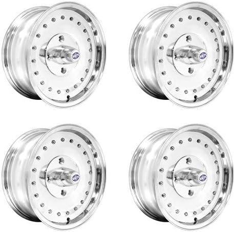 Smoothie Wheels, Polished, 5.5 Wide, 4 on 130mm VW, Compatible with Dune Buggy