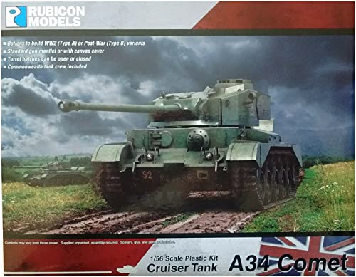 Modelo plástico British Army A34 Comet 1:56