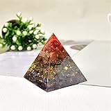 Mineralien Steine ​​Pyramide Silikonform DIY Harz Dekor Handwerk Schmuck Herstellung von Formen Naturkristall Kies Reiki Pyramide Multiplikator Kristallsteine ​​Dekoration (Color : Style9)