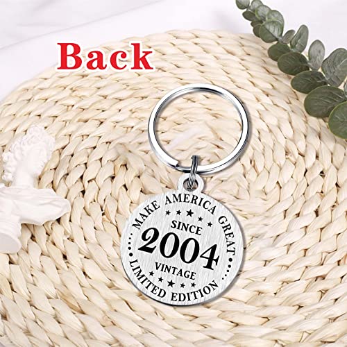 Sousyokyo 19Th Birthday Gifts For Teen Girls Boys 2004, 19 Year Old Birthday Keychain Gift For Women Her Men, Happy 19Th Birthday Present #TOP4