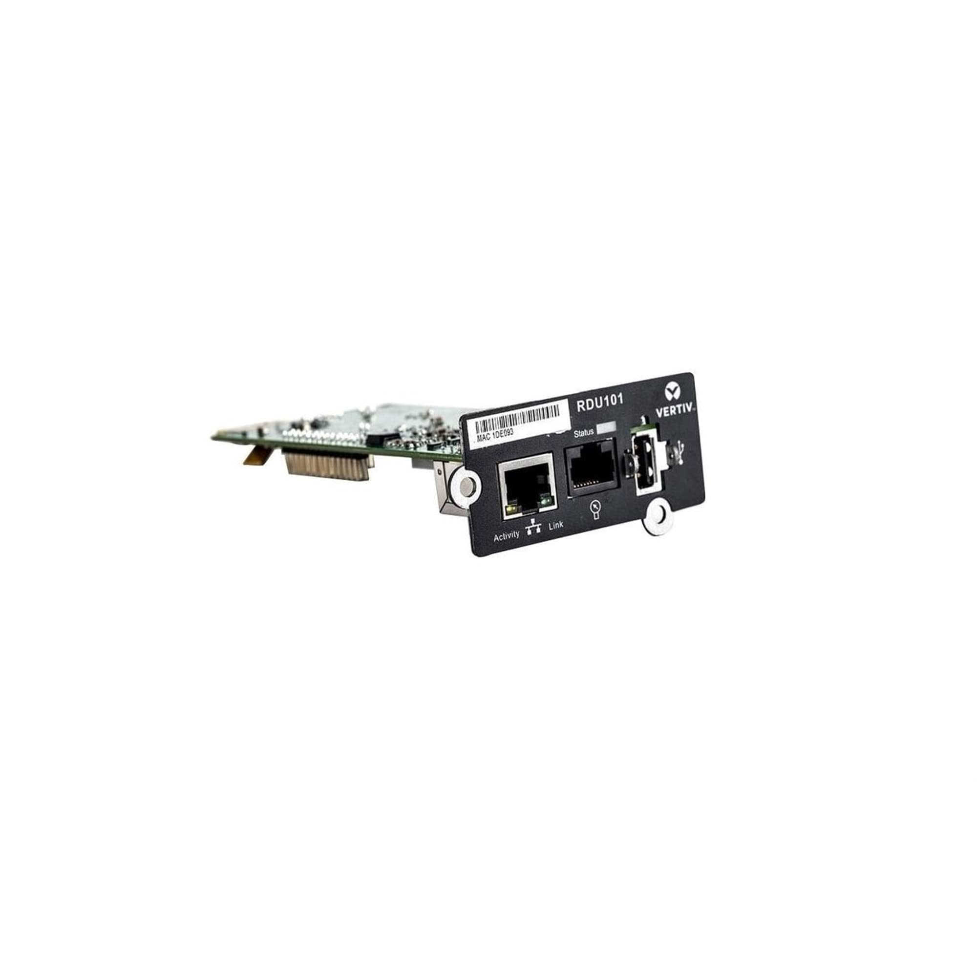Vertiv IntelliSlot RDU101 Interne Ethernet 100 Mbit/s